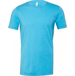 Canvas Unisex melírové tričko ze směsového materiálu Barva: modrá blankytná, Velikost: XL CV3001CVC