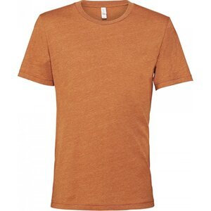 Canvas Unisex melírové tričko ze směsového materiálu Barva: oranžová dýňová, Velikost: L CV3001CVC