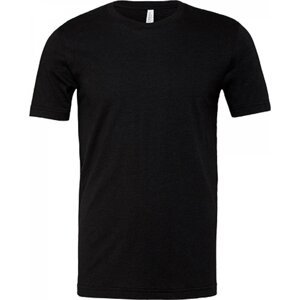Canvas Unisex melírové tričko ze směsového materiálu Barva: Černá, Velikost: L CV3001CVC