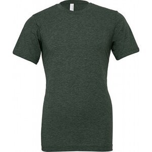 Canvas Unisex melírové tričko ze směsového materiálu Barva: Zelená lesní, Velikost: L CV3001CVC