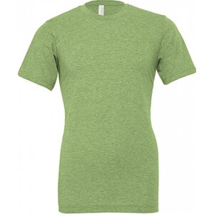Canvas Unisex melírové tričko ze směsového materiálu Barva: Limetková zelená, Velikost: L CV3001CVC