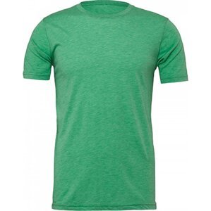 Canvas Unisex melírové tričko ze směsového materiálu Barva: zelená golfová, Velikost: L CV3001CVC