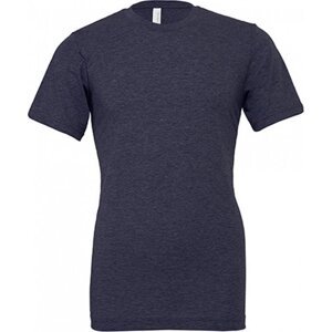 Canvas Unisex melírové tričko ze směsového materiálu Barva: Modrá námořní tmavá, Velikost: XL CV3001CVC