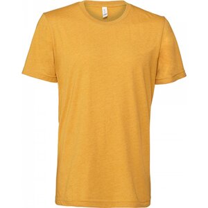 Canvas Unisex melírové tričko ze směsového materiálu Barva: Žlutá slunečnicová, Velikost: L CV3001CVC