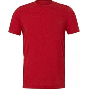 Canvas Unisex melírové tričko ze směsového materiálu Barva: Červená, Velikost: L CV3001CVC