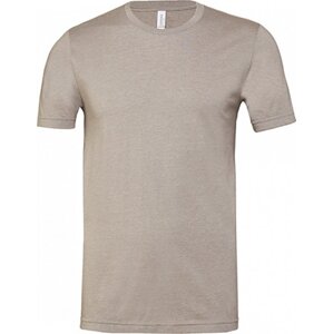 Canvas Unisex melírové tričko ze směsového materiálu Barva: béžová mokka, Velikost: L CV3001CVC