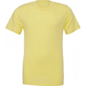 Canvas Unisex melírové tričko ze směsového materiálu Barva: žlutá světlá, Velikost: L CV3001CVC