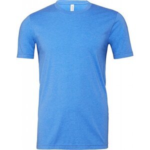 Canvas Unisex melírové tričko ze směsového materiálu Barva: modrá melír, Velikost: L CV3001CVC