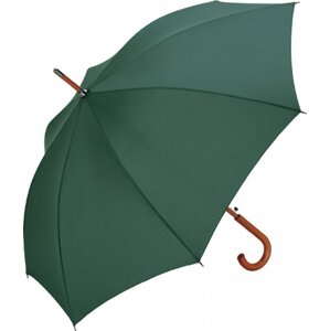 FARE Deštník s automatickým otevíráním s dřevěnou rukojetí Barva: zelená tmavá, Velikost: O 105 cm FA3310