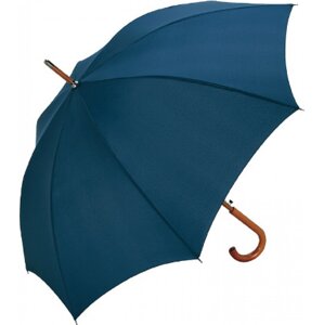 FARE Deštník s automatickým otevíráním s dřevěnou rukojetí Barva: modrá námořní, Velikost: O 105 cm FA3310