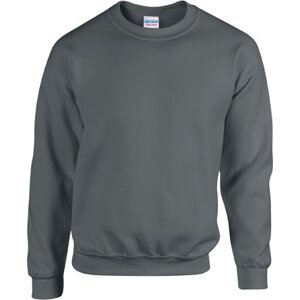 Pevná směsová mikina Gildan přes hlavu 50% bavlna, 50% polyester, šedá uhlová, vel.XL