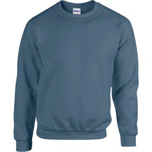 Pevná směsová mikina Gildan přes hlavu 50% bavlna, 50% polyester Barva: modrá indigo, Velikost: L G18000