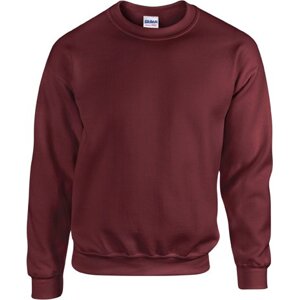 Pevná směsová mikina Gildan přes hlavu 50% bavlna, 50% polyester Barva: fialová maroon, Velikost: L G18000
