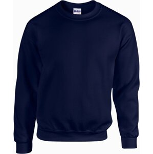 Pevná směsová mikina Gildan přes hlavu 50% bavlna, 50% polyester, modrá námořní, vel.XXL