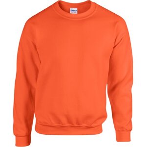 Pevná směsová mikina Gildan přes hlavu 50% bavlna, 50% polyester Barva: Oranžová, Velikost: L G18000