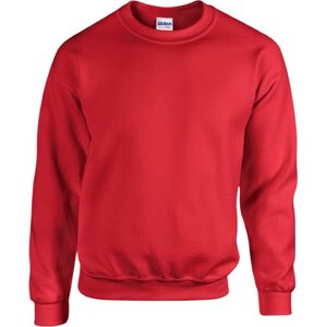 Pevná směsová mikina Gildan přes hlavu 50% bavlna, 50% polyester Barva: Červená, Velikost: L G18000
