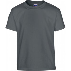 Dětské tričko z těžké prémiové bavlny Gildan 185 g/m Barva: šedá uhlová, Velikost: XL (182+) G5000K