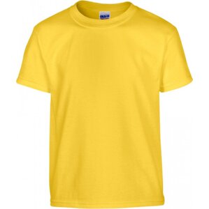 Dětské tričko z těžké prémiové bavlny Gildan 185 g/m Barva: Žlutá slunečnicová, Velikost: L (176) G5000K