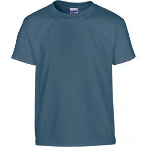 Dětské tričko z těžké prémiové bavlny Gildan 185 g/m Barva: modrá indigo, Velikost: L (176) G5000K