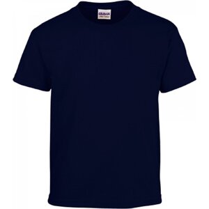 Dětské tričko z těžké prémiové bavlny Gildan 185 g/m Barva: modrá námořní, Velikost: XL (182+) G5000K