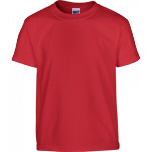 Dětské tričko z těžké prémiové bavlny Gildan 185 g/m Barva: Červená, Velikost: L (176) G5000K