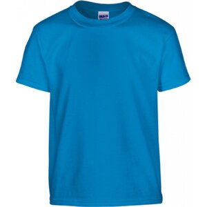Dětské tričko z těžké prémiové bavlny Gildan 185 g/m Barva: modrá safírová, Velikost: M (170) G5000K