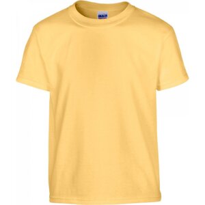 Dětské tričko z těžké prémiové bavlny Gildan 185 g/m Barva: Žlutá, Velikost: M (170) G5000K