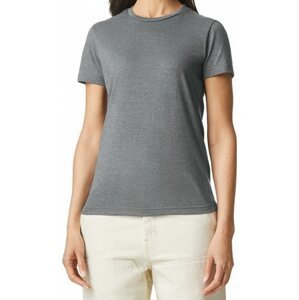 Dámské měkčené bavlněné tričko Softstyle Gildan Barva: šedá grafitová melír, Velikost: 3XL G64000L