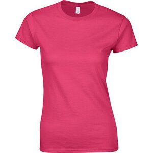Dámské měkčené bavlněné tričko Softstyle Gildan Barva: fialová výrazná, Velikost: M G64000L