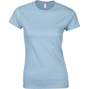 Dámské měkčené bavlněné tričko Softstyle Gildan Barva: modrá světlá, Velikost: L G64000L