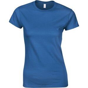 Dámské měkčené bavlněné tričko Softstyle Gildan Barva: modrá královská, Velikost: L G64000L