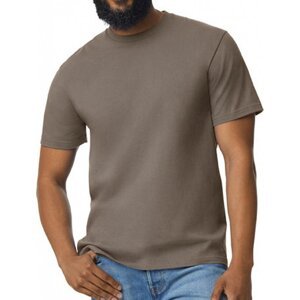 Gildan Pánské triko Softstyle® Midweight s vysokou hustotou stehu Barva: hnědá latte, Velikost: XL