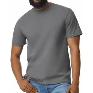 Gildan Pánské triko Softstyle® Midweight s vysokou hustotou stehu Barva: šedá uhlová, Velikost: S