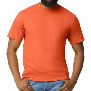 Gildan Pánské triko Softstyle® Midweight s vysokou hustotou stehu Barva: Oranžová, Velikost: XXL