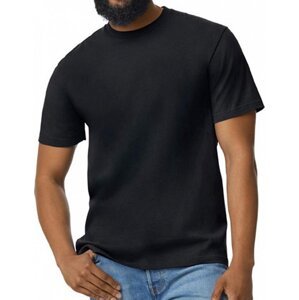 Gildan Pánské triko Softstyle® Midweight s vysokou hustotou stehu Barva: Černá, Velikost: XXL