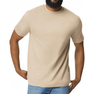Gildan Pánské triko Softstyle® Midweight s vysokou hustotou stehu Barva: Písková, Velikost: XL