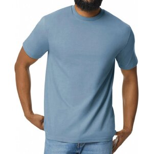 Gildan Pánské triko Softstyle® Midweight s vysokou hustotou stehu Barva: modrá matná, Velikost: 3XL