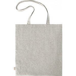 Halfar Nákupní taška Shopper Planet z předrecyklované bavlny Barva: Béžová, Velikost: 38 x 42 cm HF16062