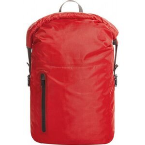 Halfar Vodoodpudivý batoh se zavinovacím zapínáním a tepelně uzavřenými švy Barva: Červená, Velikost: 31 x 45 x 17 cm HF15004