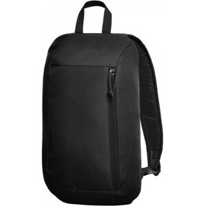 Halfar Sportovní lehký batoh Flow s přední kapsou na zip Barva: Černá, Velikost: 22 x 40 x 11 cm HF15024