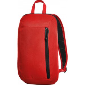 Halfar Sportovní lehký batoh Flow s přední kapsou na zip Barva: Červená, Velikost: 22 x 40 x 11 cm HF15024