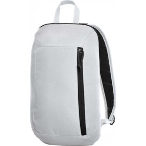 Halfar Sportovní lehký batoh Flow s přední kapsou na zip Barva: Bílá, Velikost: 22 x 40 x 11 cm HF15024