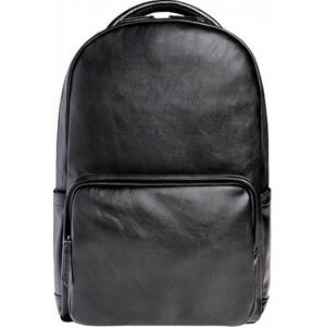 Halfar Městský koženkový batoh s přihrádkou na notebook Barva: Černá, Velikost: 29 x 43 x 15 cm HF16060