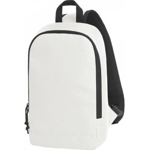 Halfar Moderní batoh s jedním oboustranným popruhem Barva: Bílá, Velikost: 18 x 30 x 8 cm HF16080