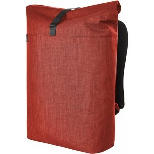 Halfar Městský batoh Europe s magnetickým a zavinovacím zapínáním Barva: červená melange, Velikost: 32 x 48 x 14,5 cm HF6510