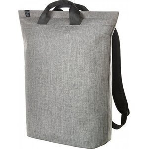 Halfar Moderní jednoduchý batoh Europe s polstrovanou přihrádkou na notebook Barva: šedá světlá, Velikost: 32 x 48 x 15 cm HF6517