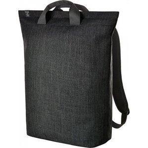 Halfar Moderní jednoduchý batoh Europe s polstrovanou přihrádkou na notebook Barva: Černá, Velikost: 32 x 48 x 15 cm HF6517