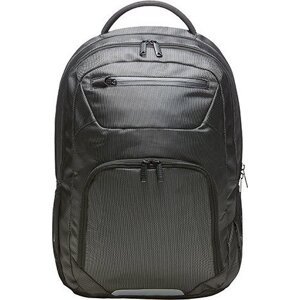 Halfar Elegantní super odolný batoh na notebook s reflexním kováním Barva: šedá tmavá, Velikost: 33 x 49 x 18 cm HF9998