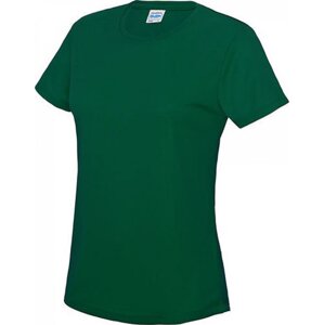 Just Cool Dámské sportovní trička s UV ochranou UPF 40+ Barva: Zelená lahvová, Velikost: L JC005