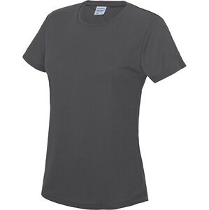 Just Cool Dámské sportovní trička s UV ochranou UPF 40+ Barva: šedá uhlová, Velikost: L JC005